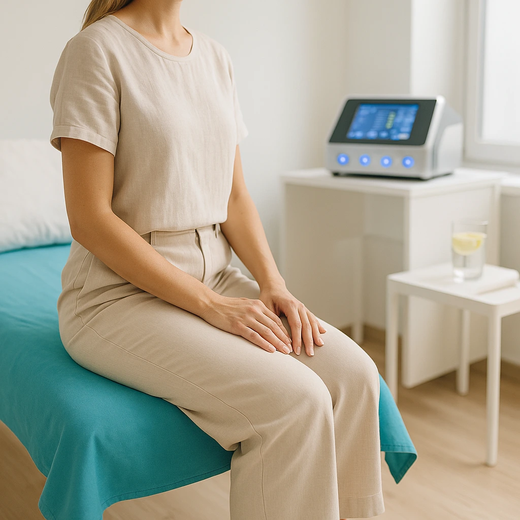 Nyirokmasszázs a szervezet méregtelenítésére és a keringés javítására.